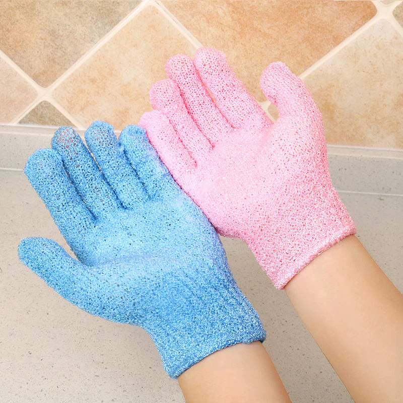 Eco-Friendly Candy Color Mud Exfoliating Bath Gloves - Image 28