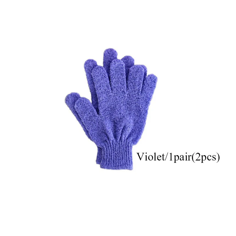 Eco-Friendly Candy Color Mud Exfoliating Bath Gloves - Image 29