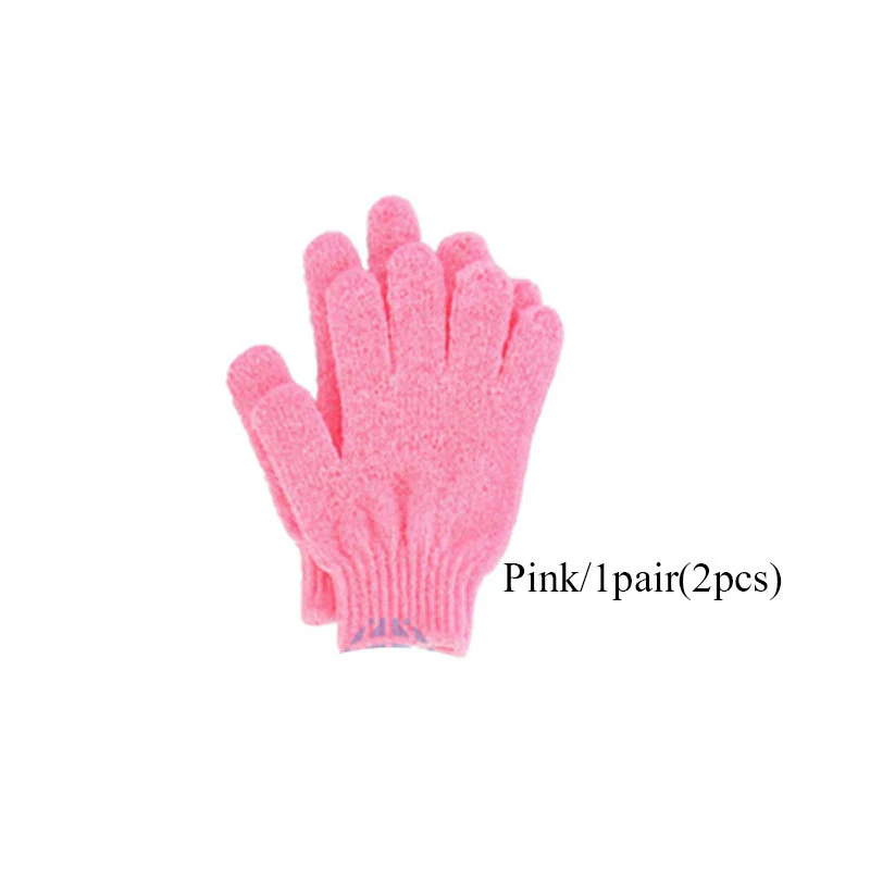 Eco-Friendly Candy Color Mud Exfoliating Bath Gloves - Image 32