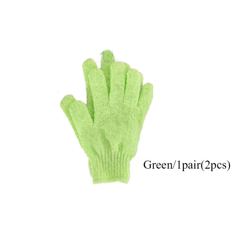 Eco-Friendly Candy Color Mud Exfoliating Bath Gloves - Image 39