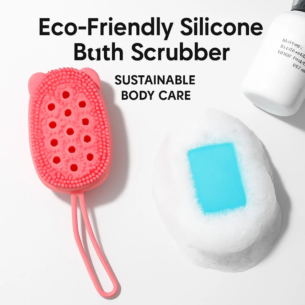 Eco-Friendly Silicone Bath Scrubber - Sustainable Body Care - Image 5