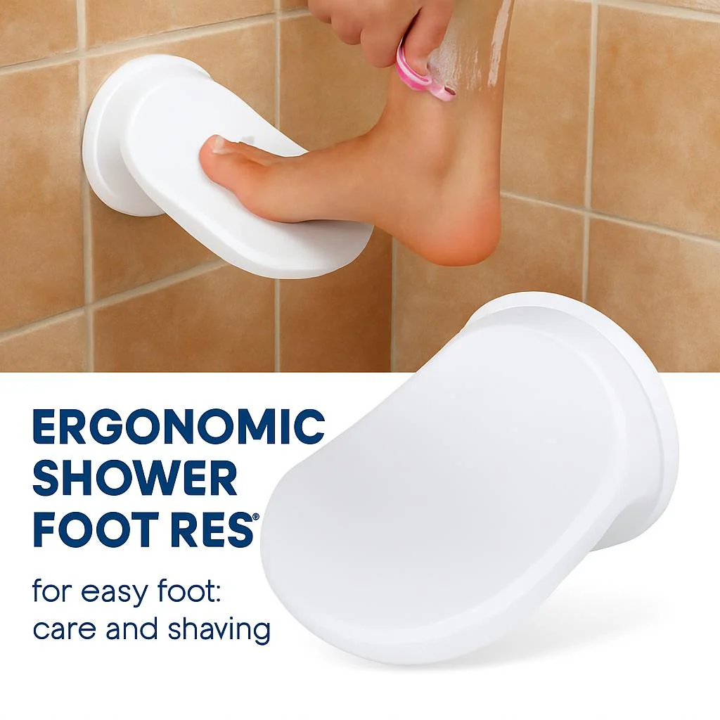 Ergonomic Shower Foot Rest for Easy Foot Care and Shaving - Image 6