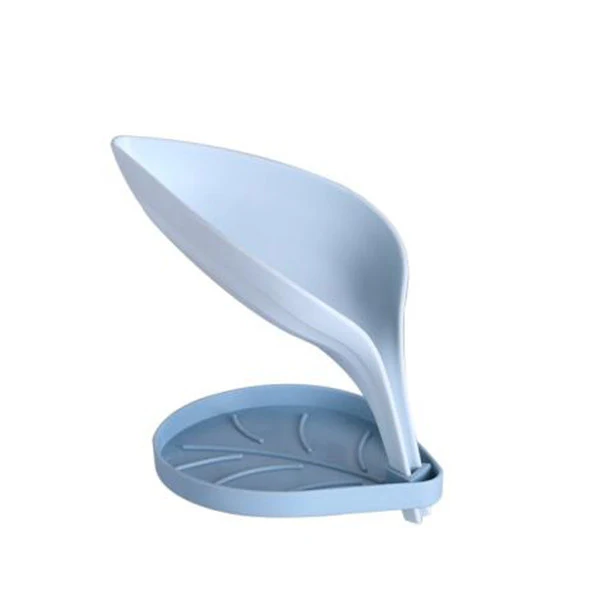 Leaf-Shaped Soap Holder - Eco-Friendly Water-Draining Design - Image 11