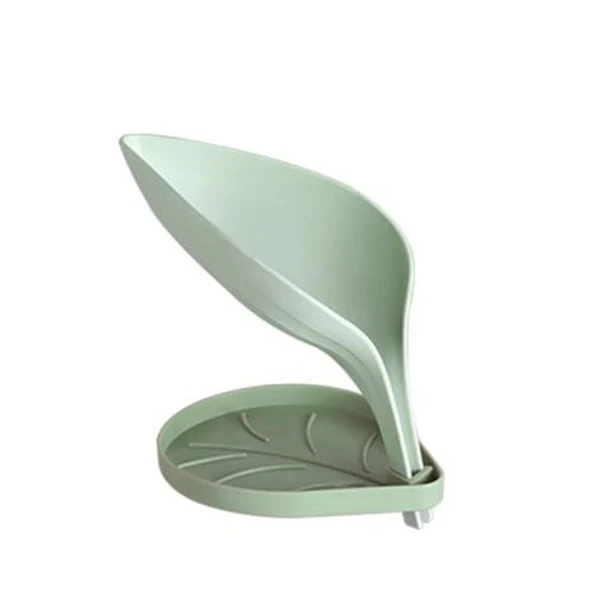Leaf-Shaped Soap Holder - Eco-Friendly Water-Draining Design - Image 18