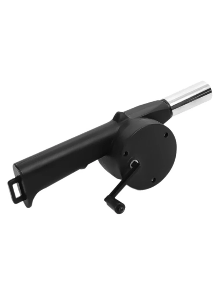 BBQ Fan Air Blower Fast Fire Starter Portable Manual Hand Crank for Outdoor Picnic Camping Cooking Barbecue Charcoal Grills Stov - Image 13