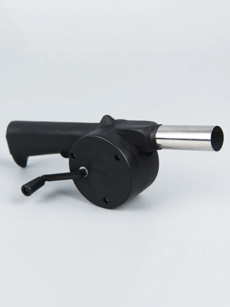 BBQ Fan Air Blower Fast Fire Starter Portable Manual Hand Crank for Outdoor Picnic Camping Cooking Barbecue Charcoal Grills Stov - Image 14