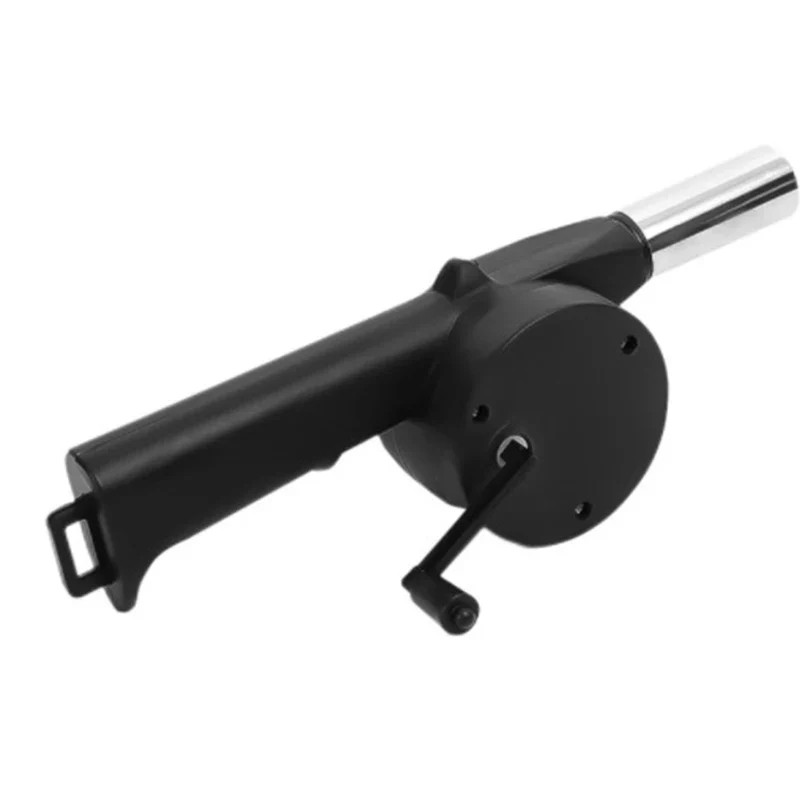 BBQ Fan Air Blower Fast Fire Starter Portable Manual Hand Crank for Outdoor Picnic Camping Cooking Barbecue Charcoal Grills Stov - Image 16