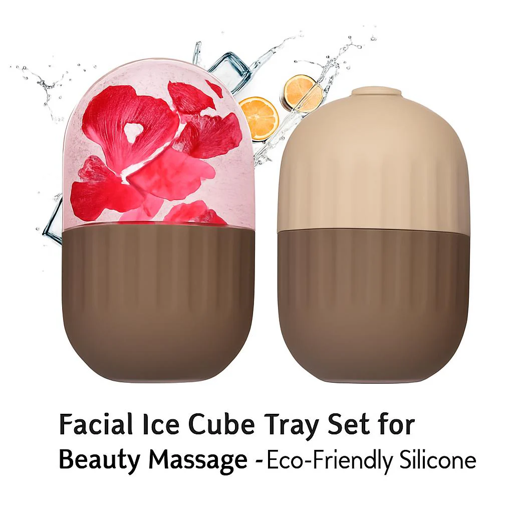 Facial Ice Cube Tray Set for Beauty Massage - Eco-Friendly Silicone - Image 13
