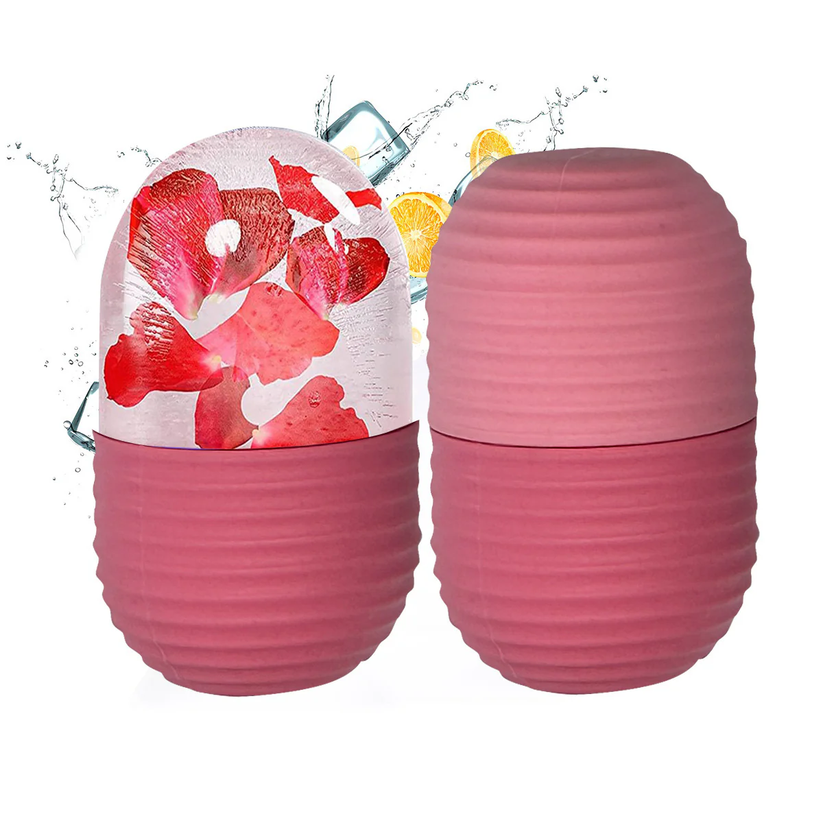 Facial Ice Cube Tray Set for Beauty Massage - Eco-Friendly Silicone - Image 16