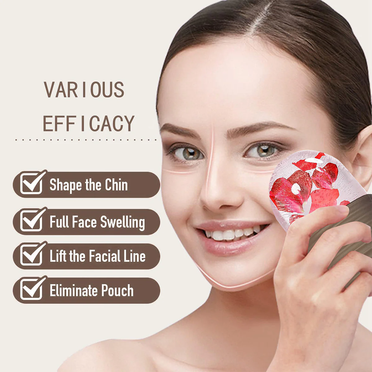 Facial Ice Cube Tray Set for Beauty Massage - Eco-Friendly Silicone - Image 17