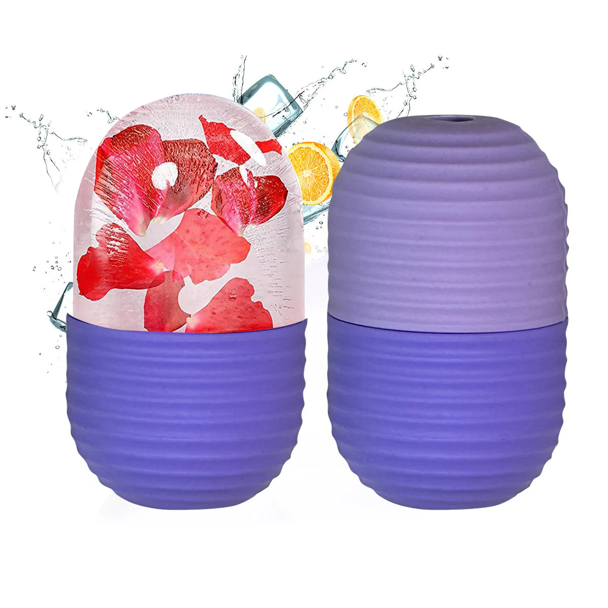 Facial Ice Cube Tray Set for Beauty Massage - Eco-Friendly Silicone - Image 21