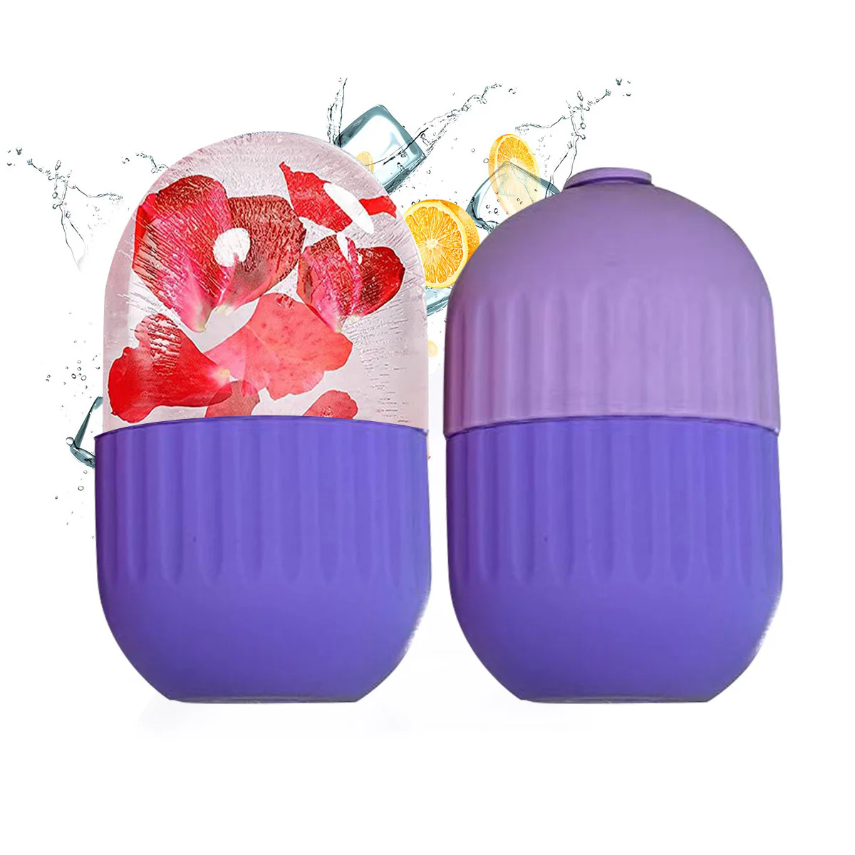 Facial Ice Cube Tray Set for Beauty Massage - Eco-Friendly Silicone - Image 25