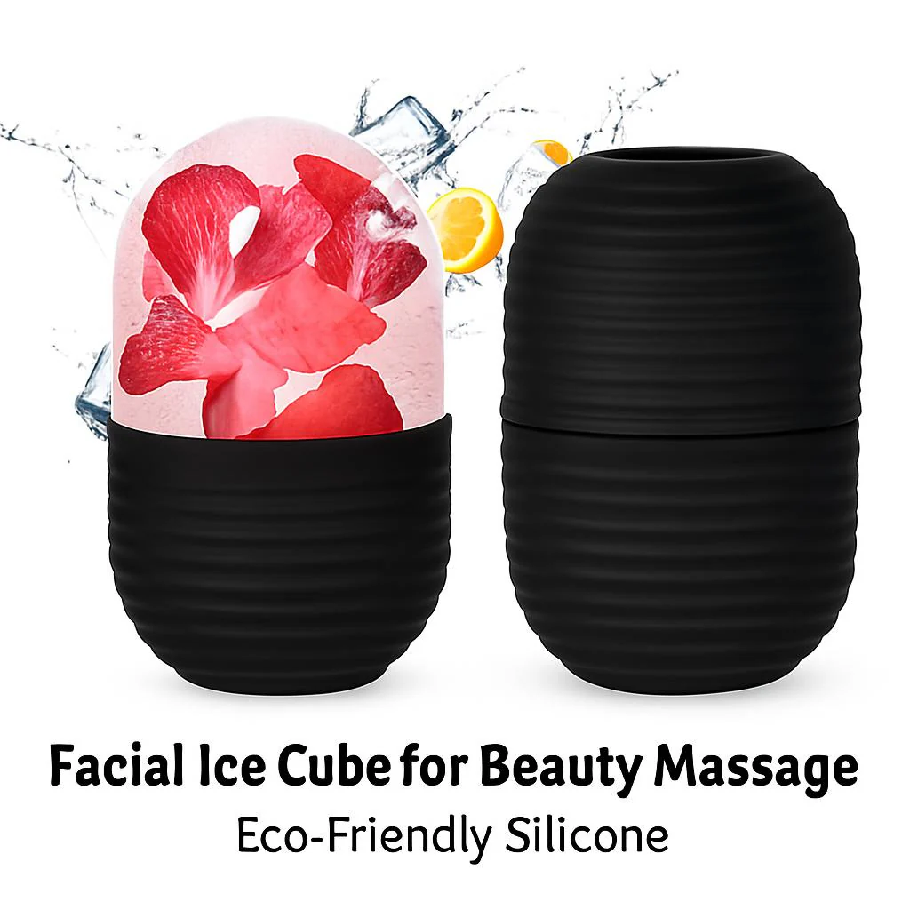 Facial Ice Cube Tray Set for Beauty Massage - Eco-Friendly Silicone - Image 5