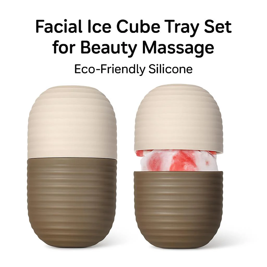 Facial Ice Cube Tray Set for Beauty Massage - Eco-Friendly Silicone - Image 6