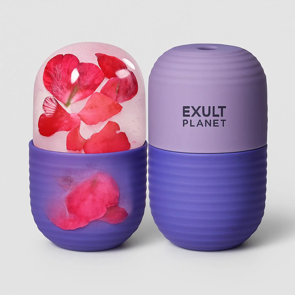 Facial Ice Cube Tray Set for Beauty Massage - Eco-Friendly Silicone - Image 8