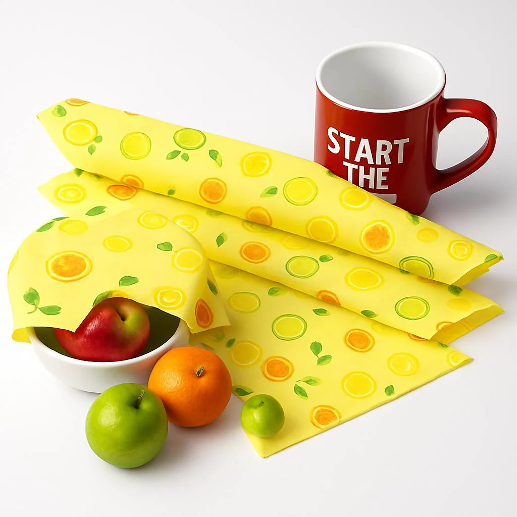 Eco-Friendly Beeswax Food Wraps - Reusable & Biodegradable - Image 2