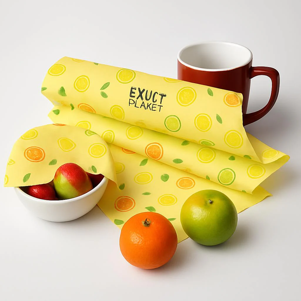 Eco-Friendly Beeswax Food Wraps - Reusable & Biodegradable - Image 5