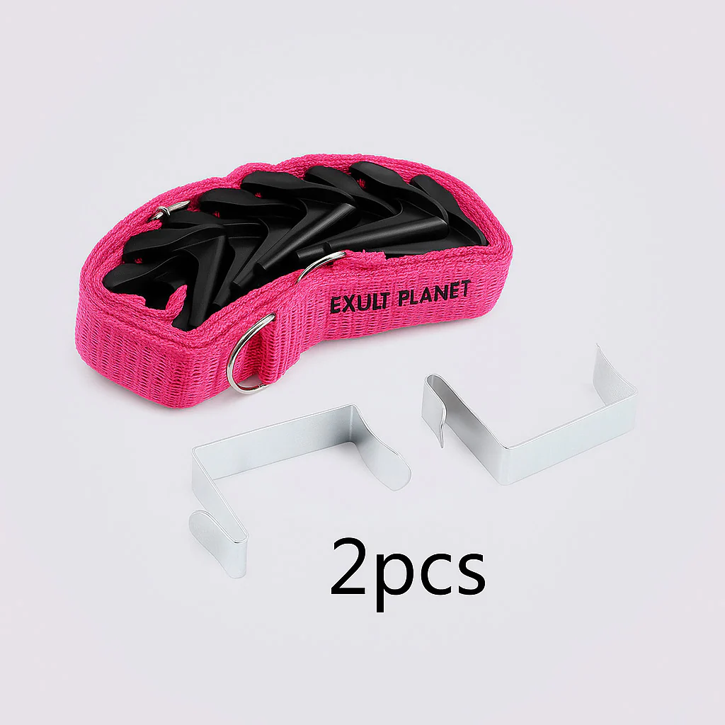 Eco-Friendly Adjustable Door Hook Lanyard & Coat Rack