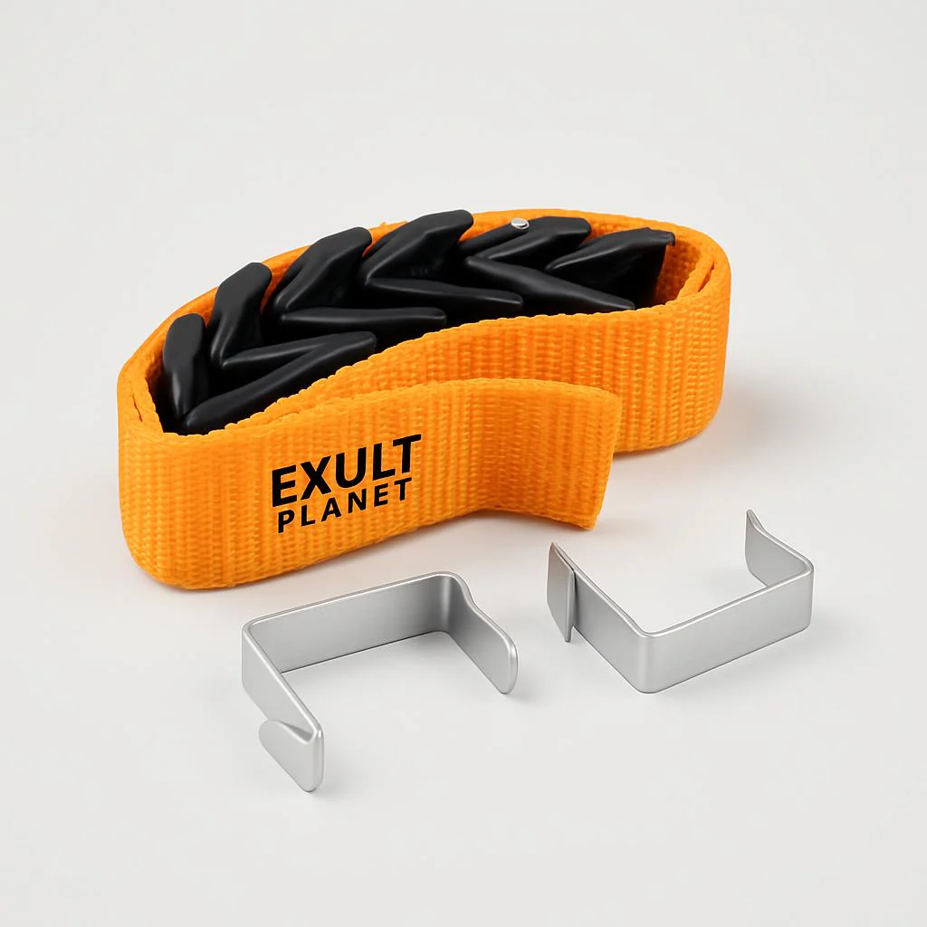 Eco-Friendly Adjustable Door Hook Lanyard & Coat Rack - Image 10