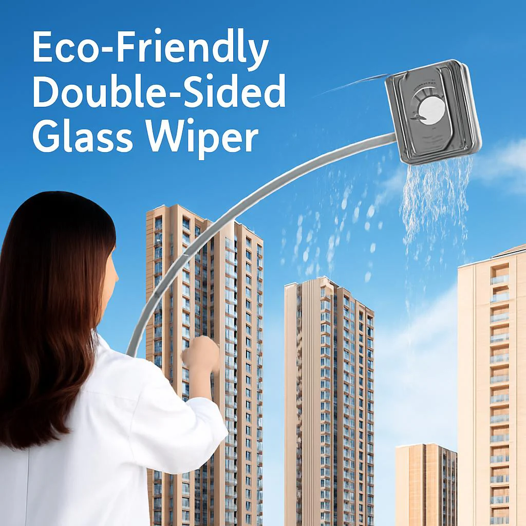 Eco-Friendly Double-Sided Glass Wiper for High Rise Windows - Image 8