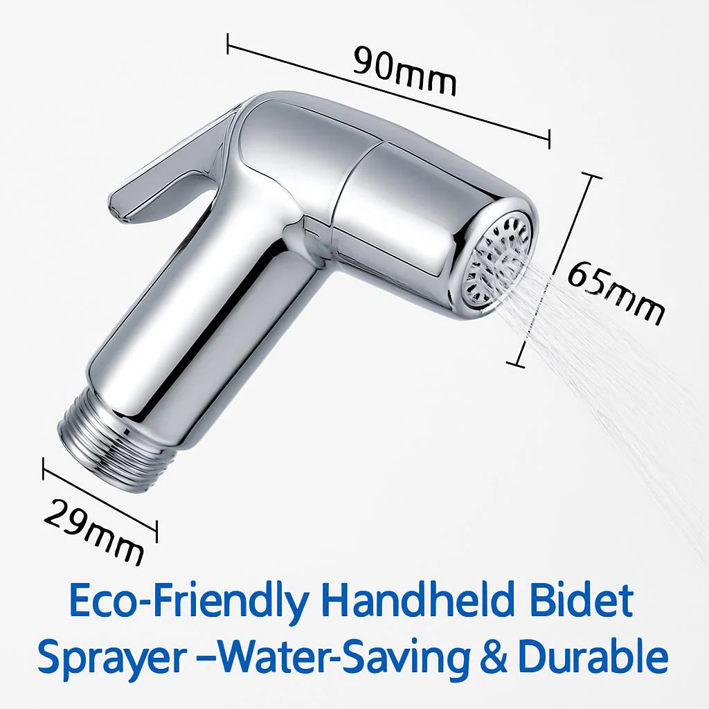 Eco-Friendly Handheld Bidet Sprayer - Water-Saving & Durable - Image 4