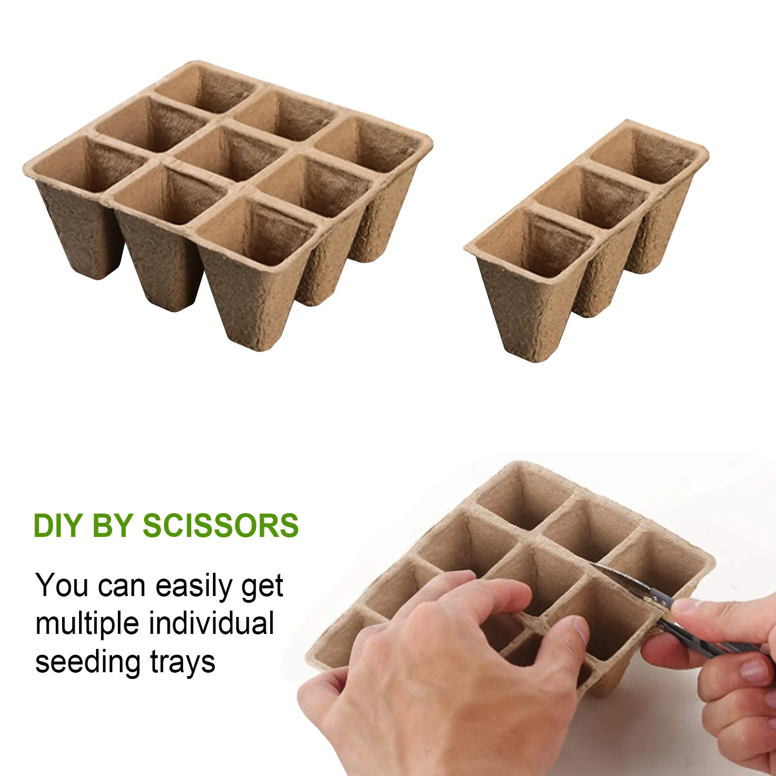 Biodegradable Pulp Seedling Tray for Eco-Friendly Gardening - Image 12