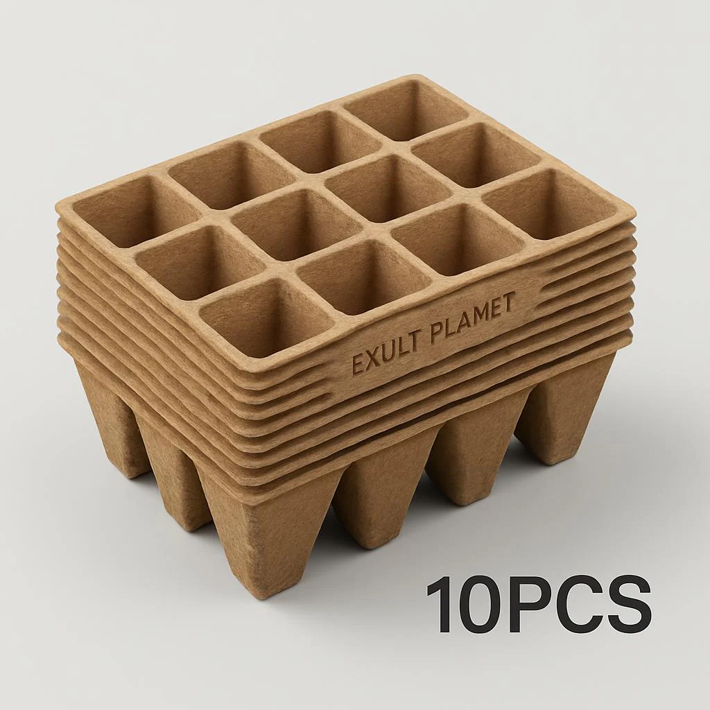 Biodegradable Pulp Seedling Tray for Eco-Friendly Gardening - Image 7