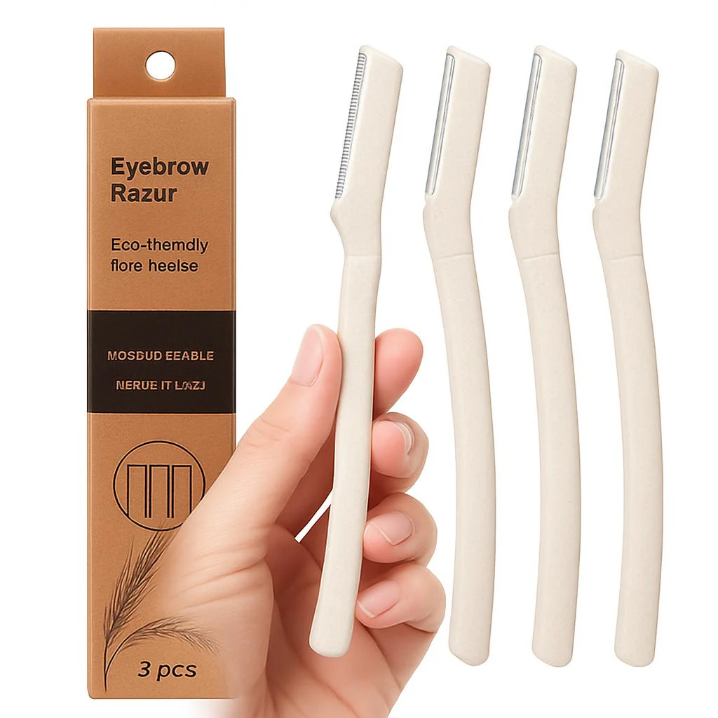 Biodegradable Eyebrow Razor - Eco-Friendly Personal Grooming Tool - Image 6