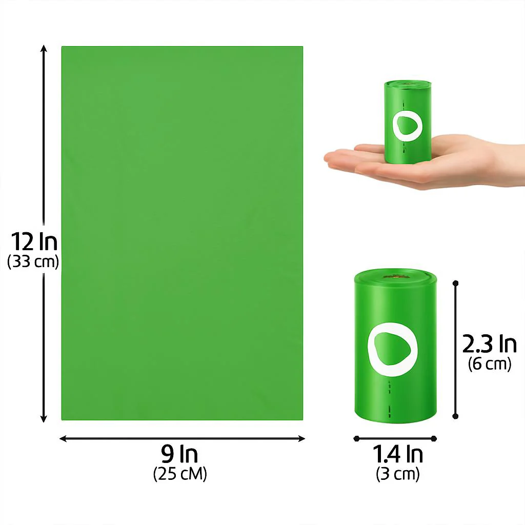Eco-Friendly Biodegradable Poop Bags with Dispenser - 150 Count - Image 7