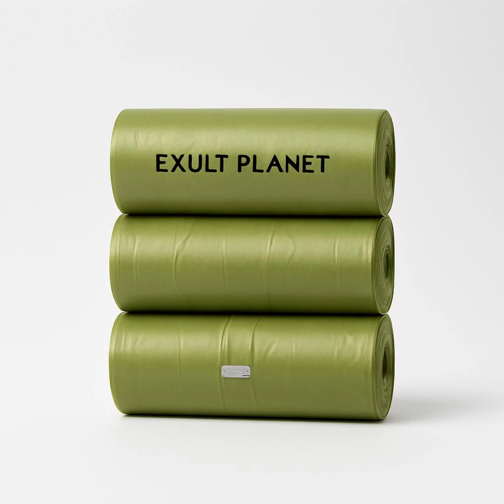 Eco-Friendly Biodegradable Dog Poop Bags - Green Pet Waste Solution - Image 3