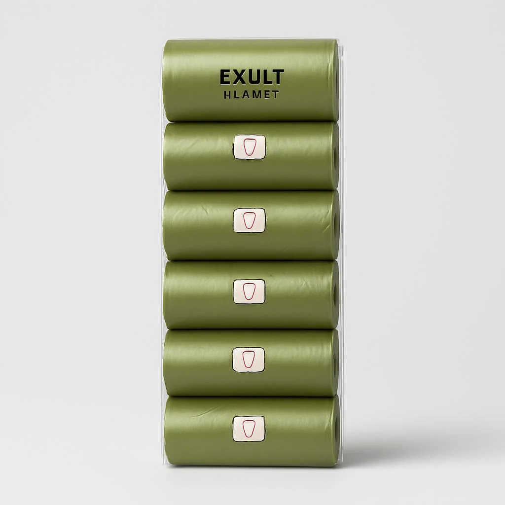 Eco-Friendly Biodegradable Dog Poop Bags - Green Pet Waste Solution - Image 5