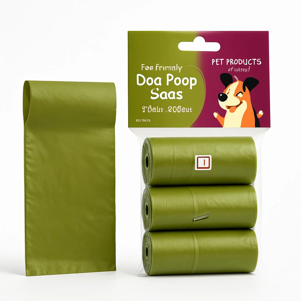 Eco-Friendly Biodegradable Dog Poop Bags - Green Pet Waste Solution - Image 7