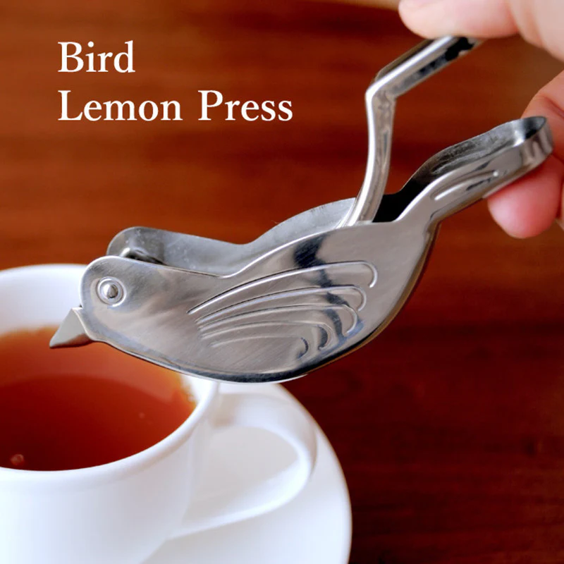 Bird-Shaped Stainless Steel Lemon Press - Eco-Friendly Manual Citrus Juicer - Image 10