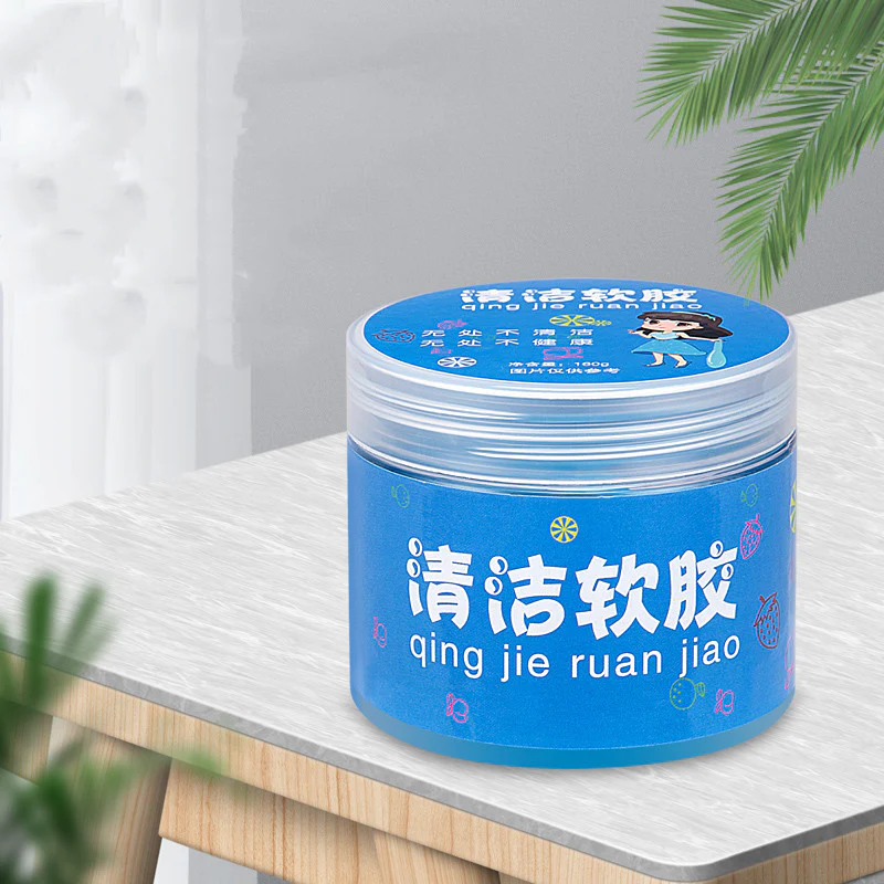 Eco-Friendly Blue Cleaning Gel for Dust & Debris - Image 13