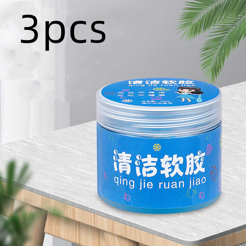 Eco-Friendly Blue Cleaning Gel for Dust & Debris - Image 15