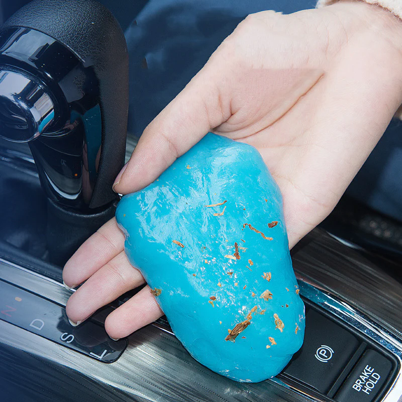 Eco-Friendly Blue Cleaning Gel for Dust & Debris - Image 9