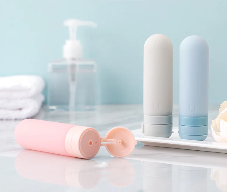 Eco-Friendly Refillable Travel Bottles - Silicone, Compact, Sustainable - Image 14