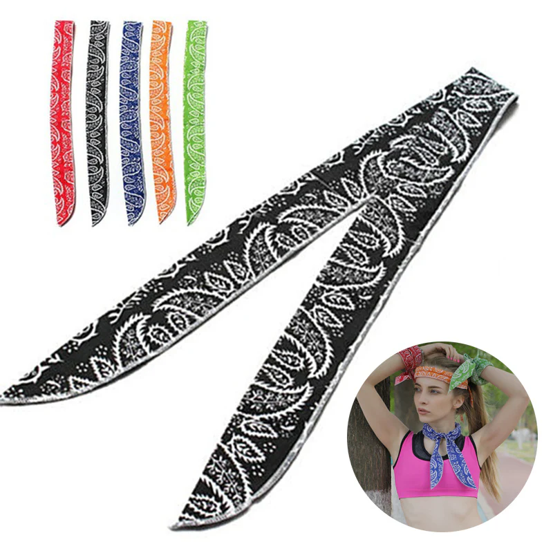 Eco-Friendly Absorbent Flower Cooling Ice Towel Scarf - Image 15
