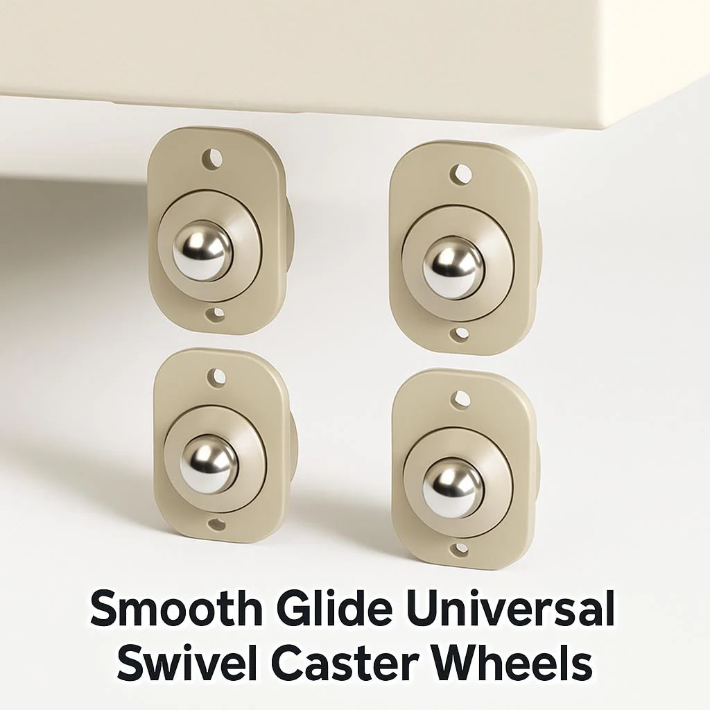 Smooth Glide Universal Swivel Caster Wheels - Image 8