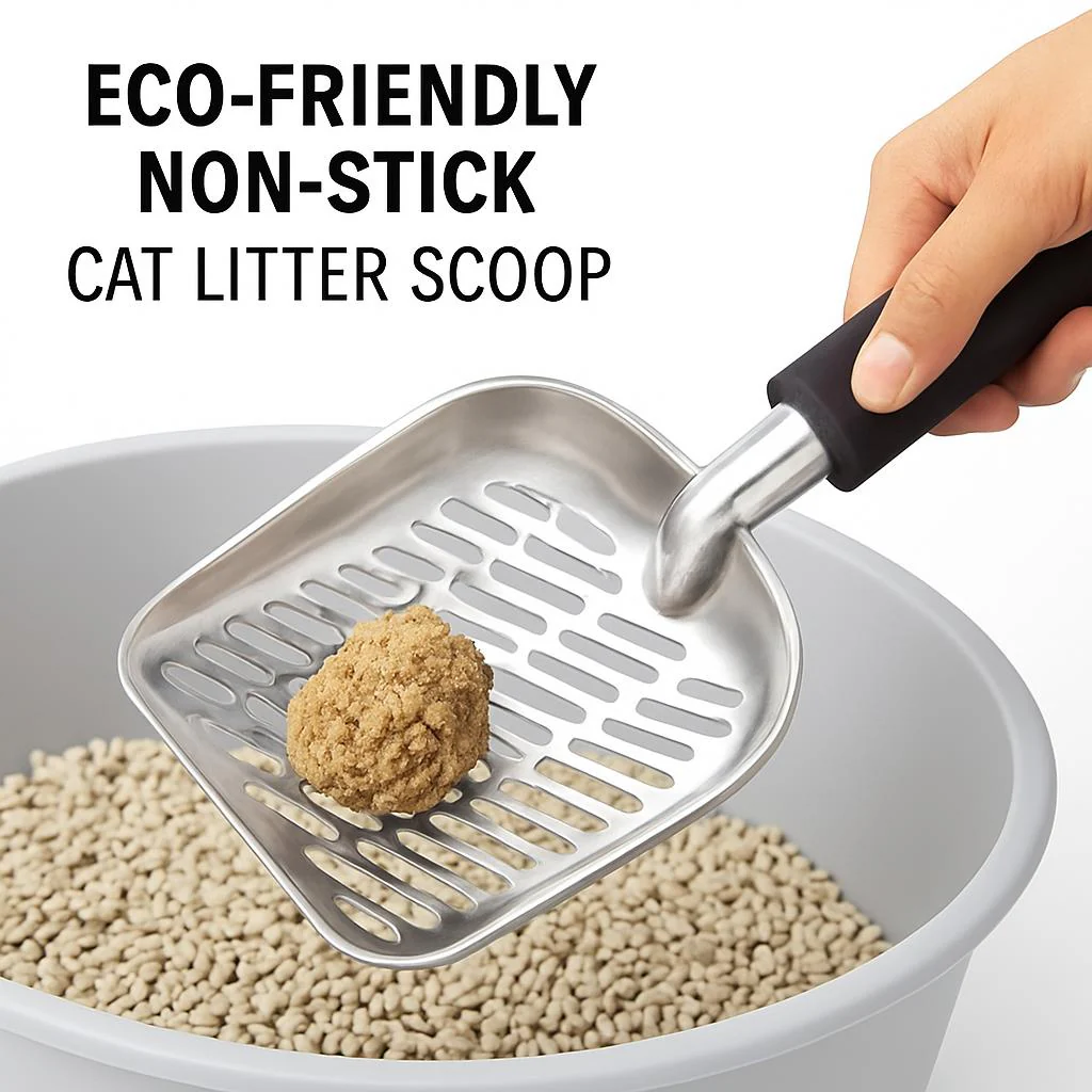 Eco-Friendly Non-Stick Cat Litter Scoop - Image 4