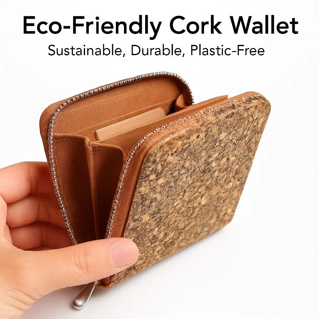Eco-Friendly Cork Wallet - Sustainable, Durable, Plastic-Free - Image 7