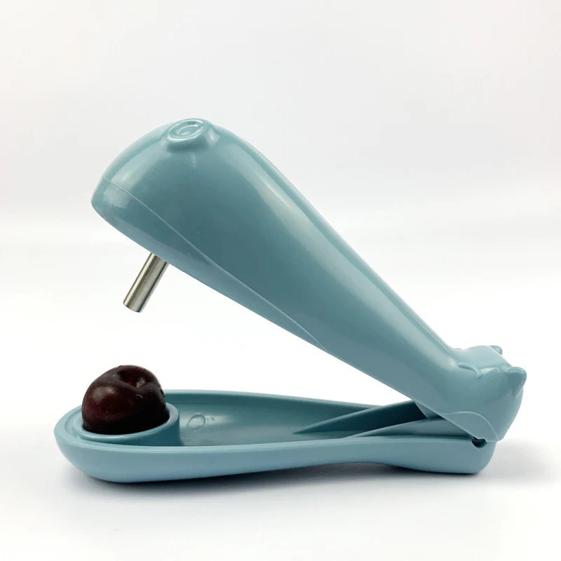Eco-Friendly Cherry Pitter - Red Handheld Kitchen Tool - Image 16