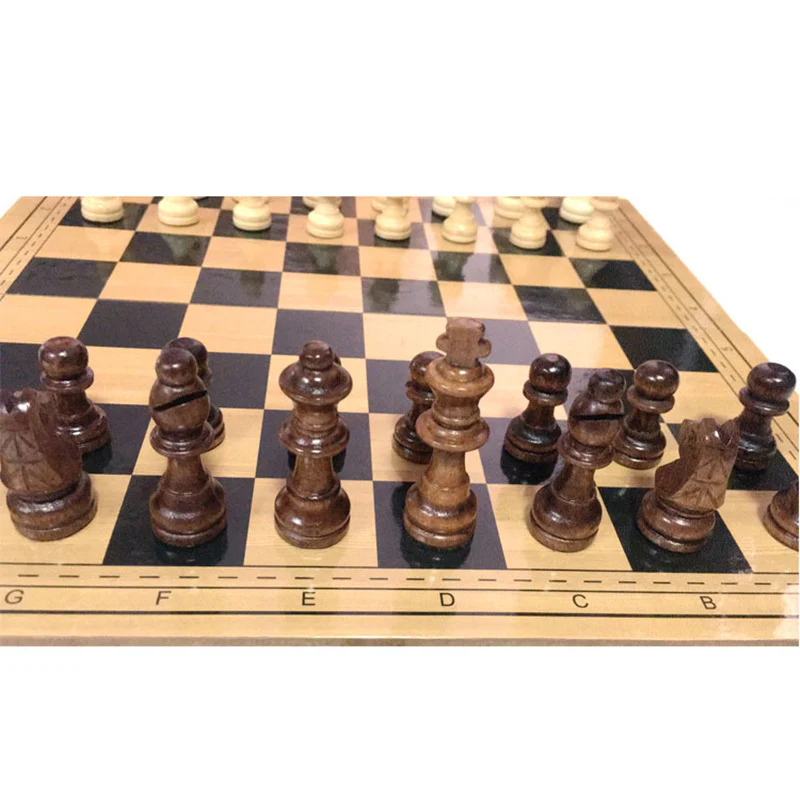 Eco-Friendly Wooden Chess Set - Sustainable Board Game for Mindful Play - Image 10