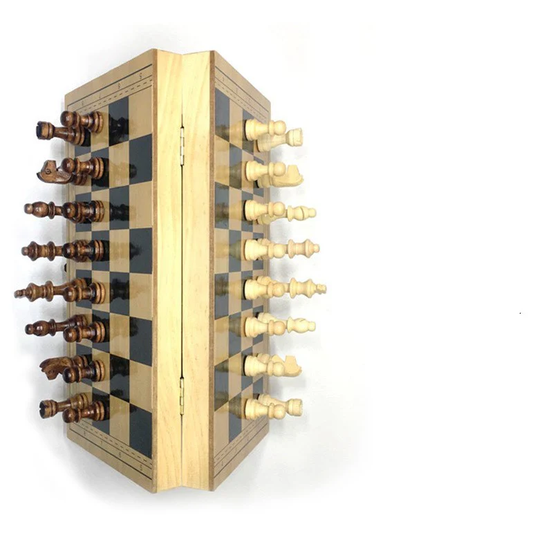 Eco-Friendly Wooden Chess Set - Sustainable Board Game for Mindful Play - Image 11