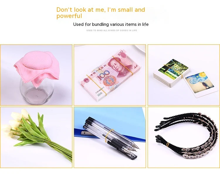 Eco-Friendly Biodegradable Natural Rubber Bands - Plastic-Free Packaging - Image 17