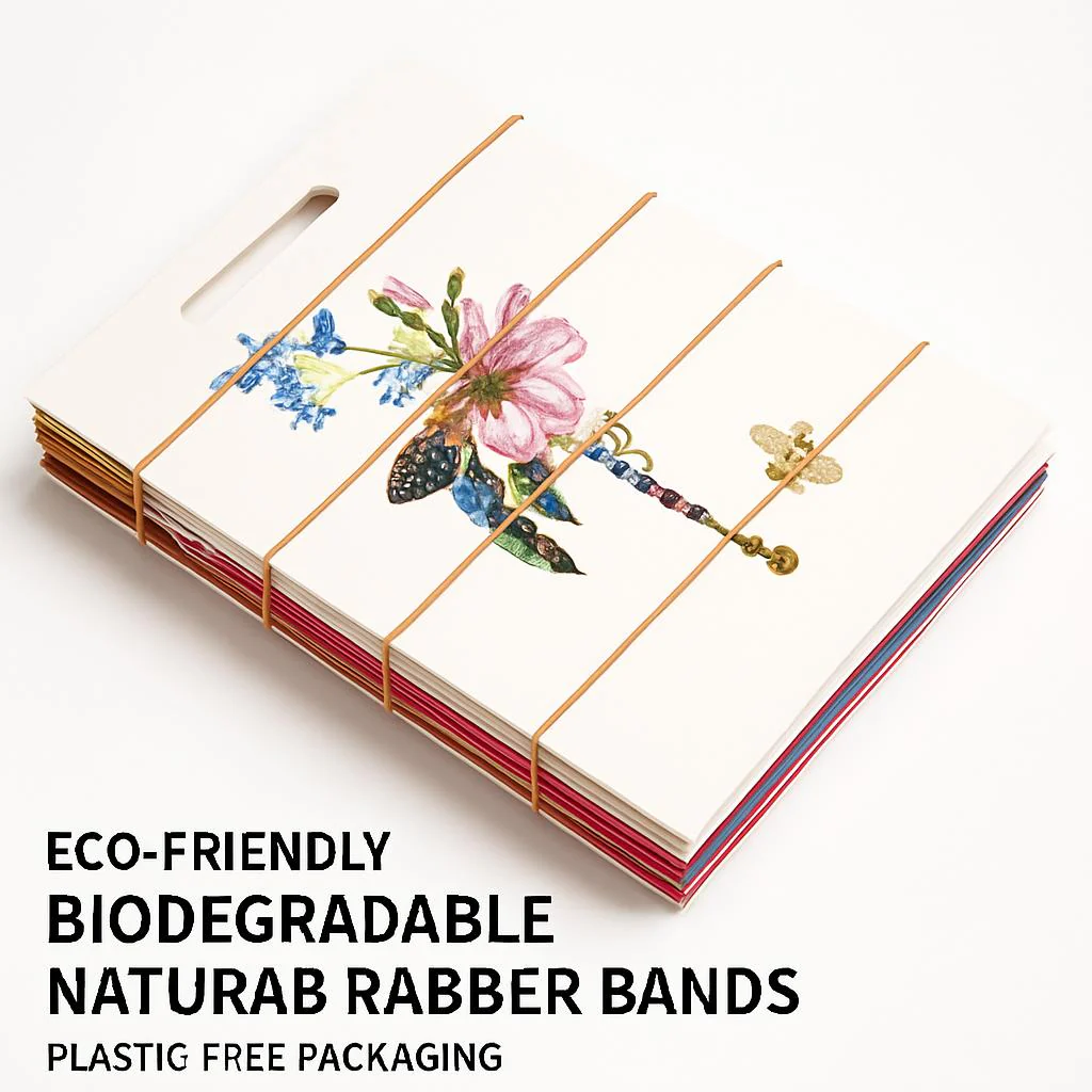 Eco-Friendly Biodegradable Natural Rubber Bands - Plastic-Free Packaging - Image 5