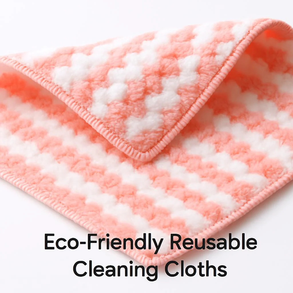 Eco-Friendly Reusable Cleaning Cloths - Sustainable, Multi-Color, Biodegradable - Image 7