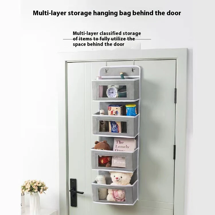 Over-Door Hanging Storage Bag (Multi-Pocket Organizer) - Image 3