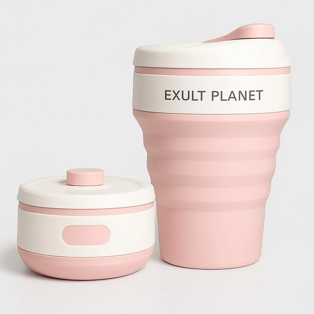 Collapsible Travel Cup - Eco-Friendly Reusable Silicone Cup for On-the-Go - Image 10