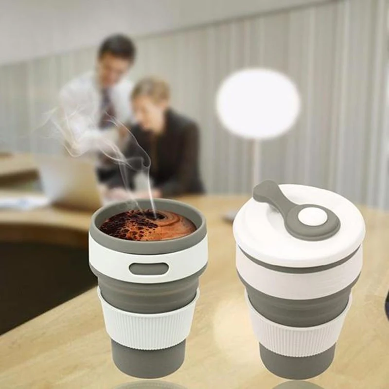 Collapsible Travel Cup - Eco-Friendly Reusable Silicone Cup for On-the-Go - Image 12